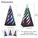 Cucue Pyramid Spiral Cone Toy Reversible Passthrough Sculpture for Calmness Relaxation Impossible 3D Printed Optical Illusion Gadget Fidget Desk Toy for Kids Adults - Image 4