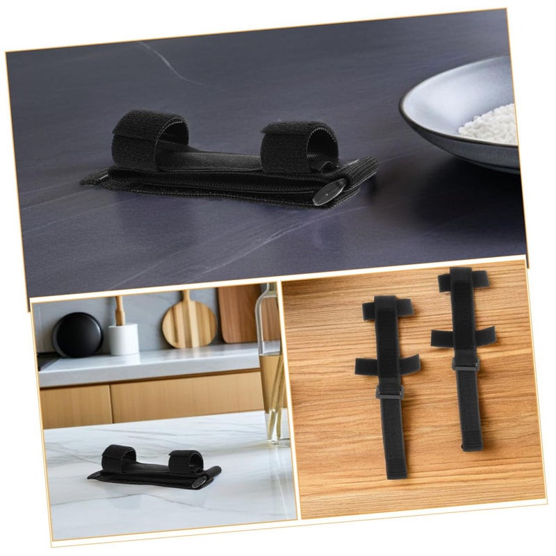 Adaptive Utensil Holder Cuff 3pcs Set Adjustable Disability Aid Strap for Eating Assistance - Image 4