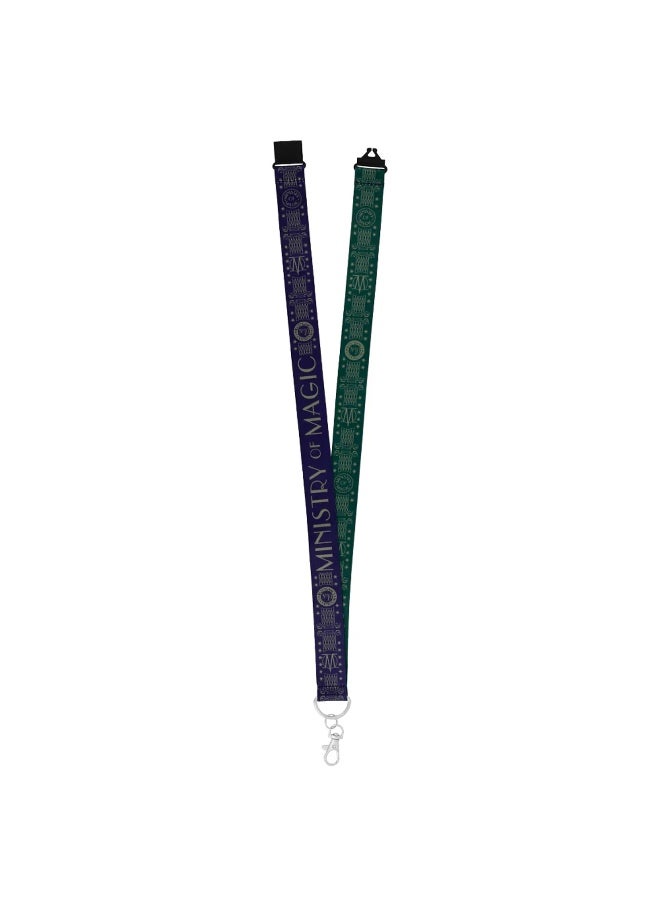 Harry Potter British ministry of magic logo lanyard