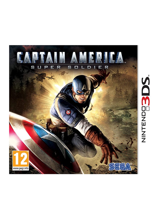 Sega Captain America: Super Soldier (Intl Version) - Action & Shooter - nintendo_3ds - Image 1