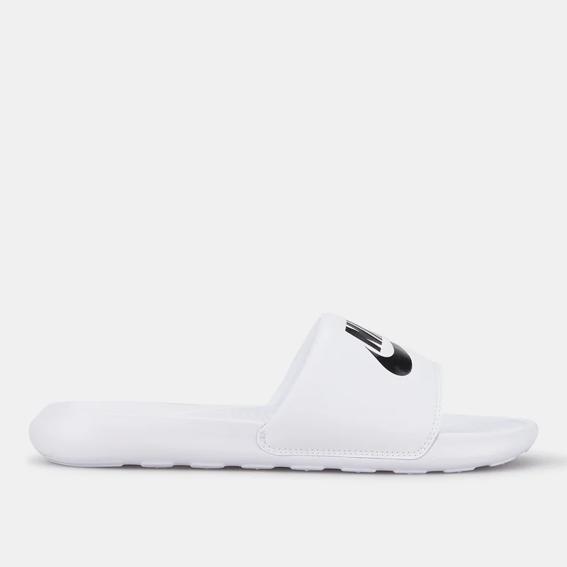 Nike White Men's Victori One Slides for Men | Best Price UAE