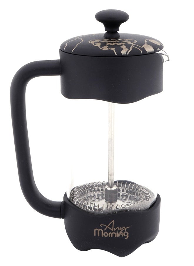 Any Morning French Press Coffee and Tea Maker, 1000 ml/ 33oz / 4 Cups, Stainless Steel Filter, Borosilicate Glass, BPA-Free, 3-Layer Filtration, For Coffee and Tea - FY92  - Image 1