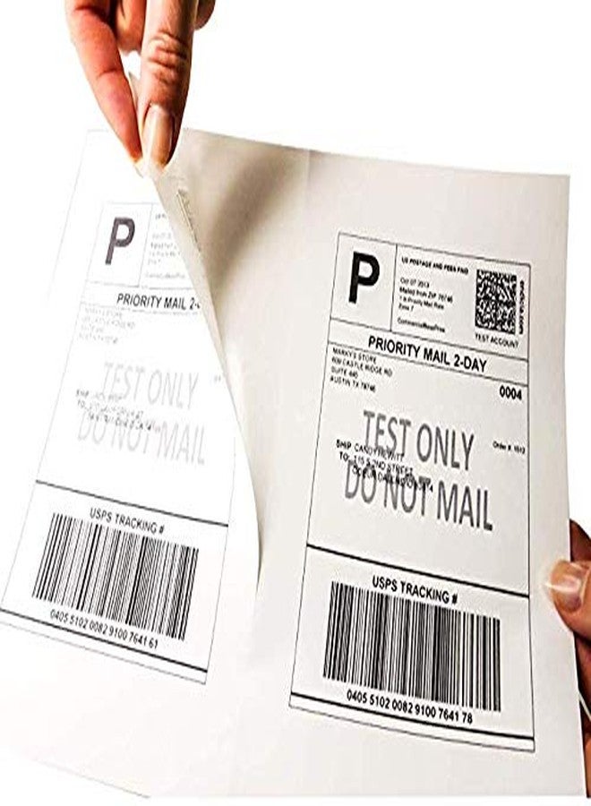 IDEALSEAL Half Sheet Self Adhesive Shipping Labels for Laser & Inkjet Printers, 250 Count (500 Labels) - Image 1