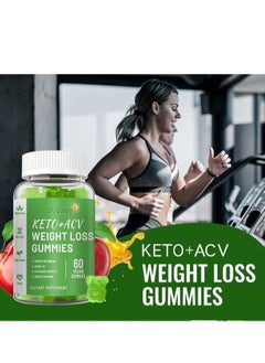 Daynee Weight Loss Gummies, Keto+ACV Weight Loss Gummies, Powerful Fat Burning and Appetite Suppression for Women and Men, Apple Flavored Slimming Gummies, 60 Vegan Gummies  - Image 5
