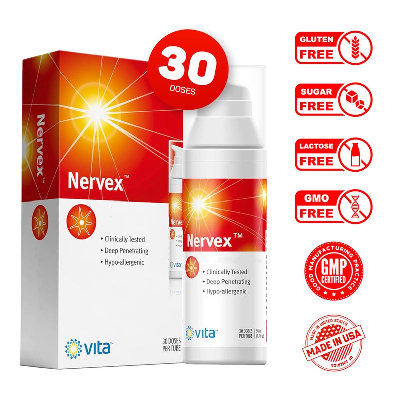 Vita Sciences Nervex Maximum Neuropathy Support, Scientifically Developed for Effective Natural Fast Cream for Feet, Hands, Legs, Toes - Image 5