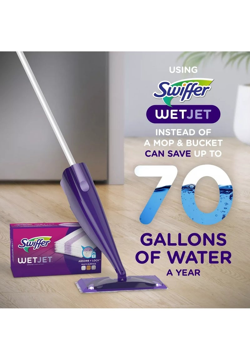 Swiffer WetJet Multi-Surface Floor Cleaner Spray Moping Pads Refill - Unscented 15 count - Image 3