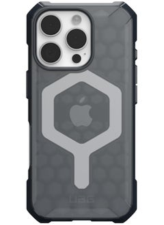 Urban Armor Gear UAG Essential Armor MagSafe for iPhone 16 Pro Case Cover [15 Feet Drop tested]  - Ash  - Image 4