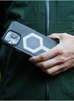 Urban Armor Gear UAG Essential Armor MagSafe for iPhone 16 Pro Case Cover [15 Feet Drop tested]  - Ash  - Image 3