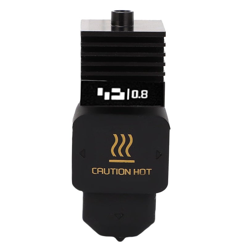YDuupxe 3D Printer Hotend Kit, Assembled Print Head with Hardened Steel Nozzle, Copper Heating Block and Ti Alloy Throat, Fast Filament for H2D H2D Combo A1 A1 Mini Users (0.8mm) - Image 3