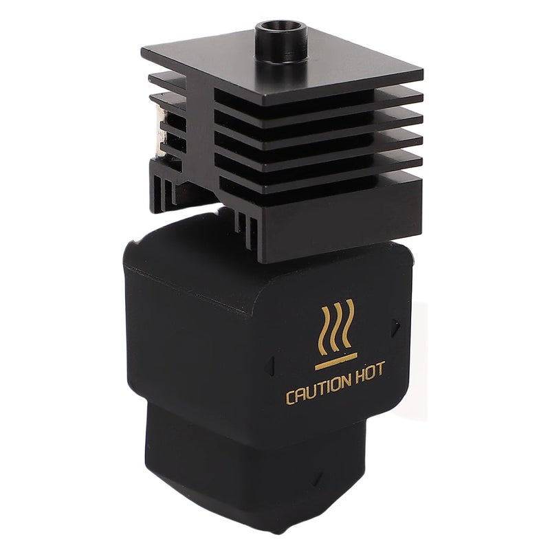 YDuupxe 3D Printer Hotend Kit, Assembled Print Head with Hardened Steel Nozzle, Copper Heating Block and Ti Alloy Throat, Fast Filament for H2D H2D Combo A1 A1 Mini Users (0.8mm) - Image 4
