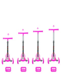 LB 3-Wheel Foldable Kids Scooter with Adjustable Height and Foot Brake  - Image 5