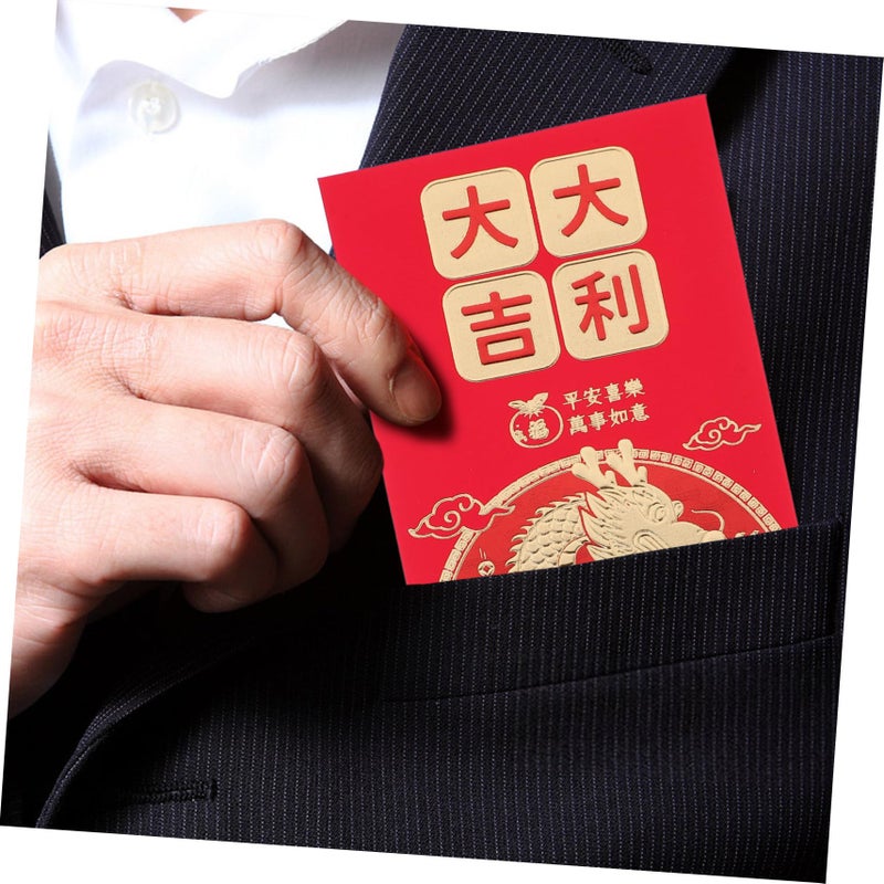 30pcs Chinese New Year Red Envelopes Mixed Styles For Cash Gifts Festivals - Image 5