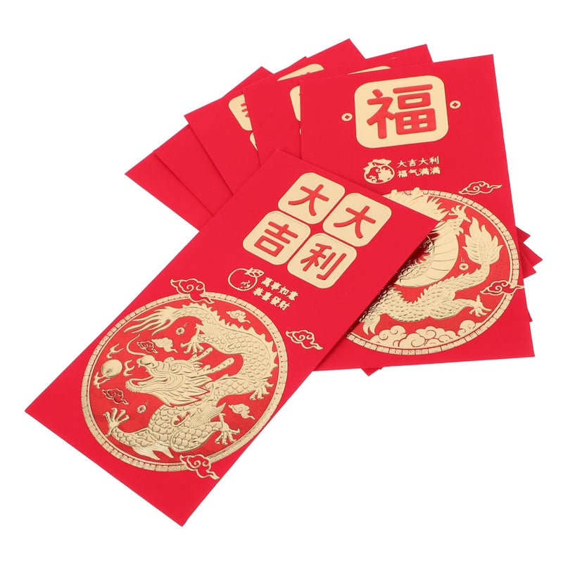 30pcs Chinese New Year Red Envelopes Mixed Styles For Cash Gifts Festivals - Image 2