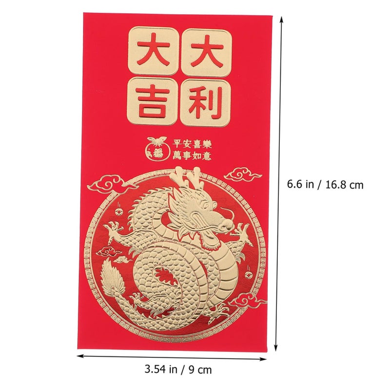 30pcs Chinese New Year Red Envelopes Mixed Styles For Cash Gifts Festivals - Image 4
