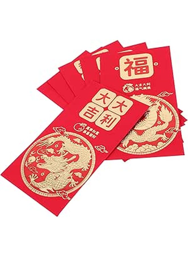 30pcs Chinese New Year Red Envelopes Mixed Styles For Cash Gifts Festivals - Image 1