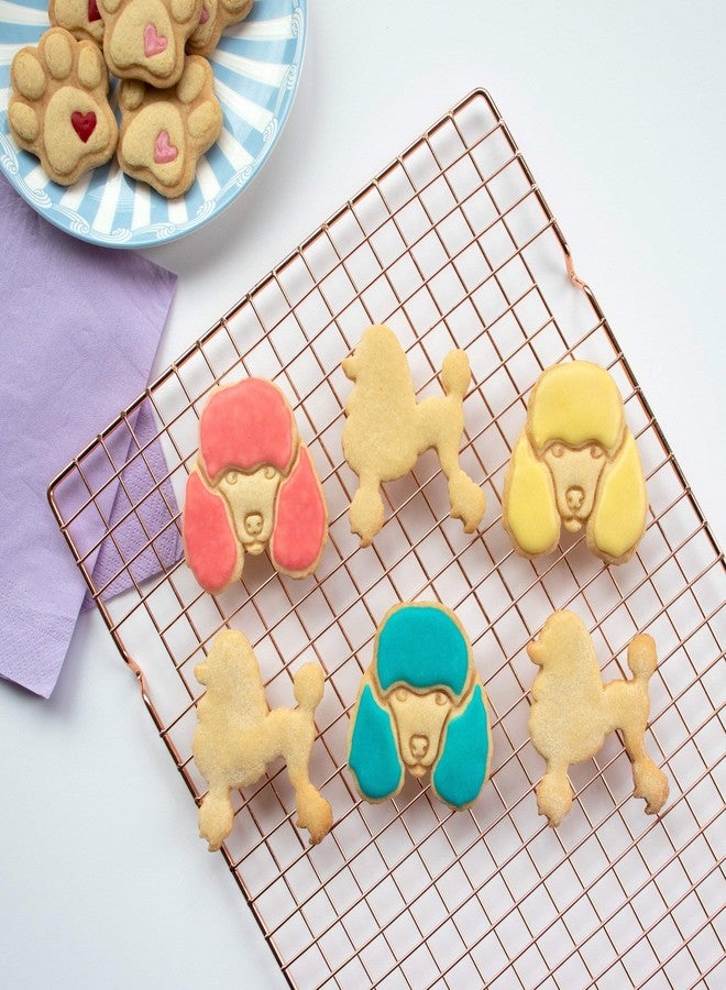Bakerlogy Set of 2 Poodle Cookie Cutters - Poodle Silhouette and Face Designs, 2 Pieces - Bakerlogy - Image 3