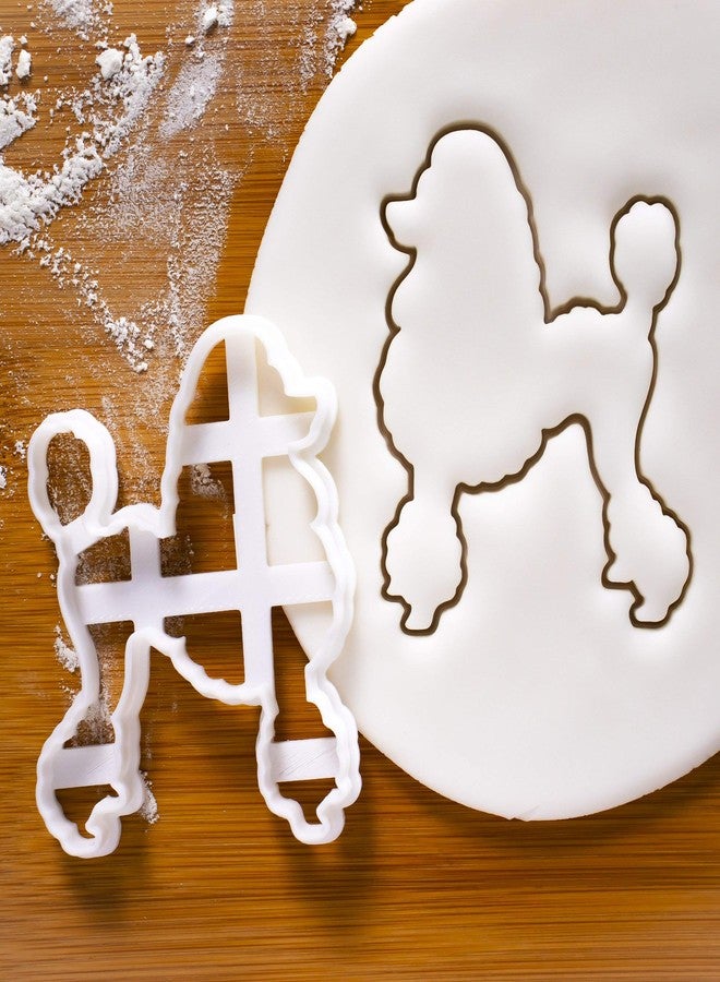Bakerlogy Set of 2 Poodle Cookie Cutters - Poodle Silhouette and Face Designs, 2 Pieces - Bakerlogy - Image 4