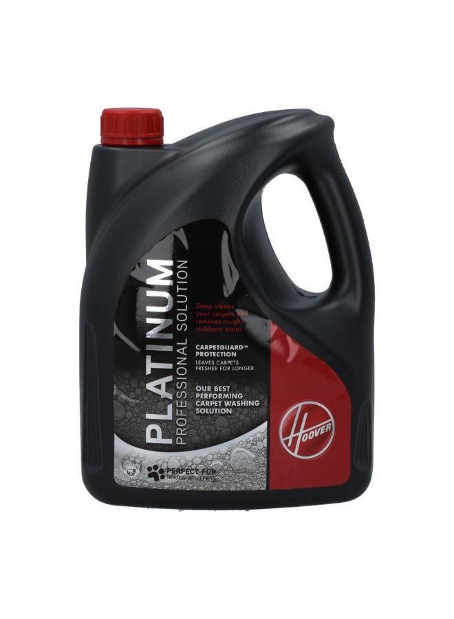 HOOVER Platinum Professional Solution Carpetguard Protection Carpet Cleaner 4 L PLATINUM 4L - Image 1