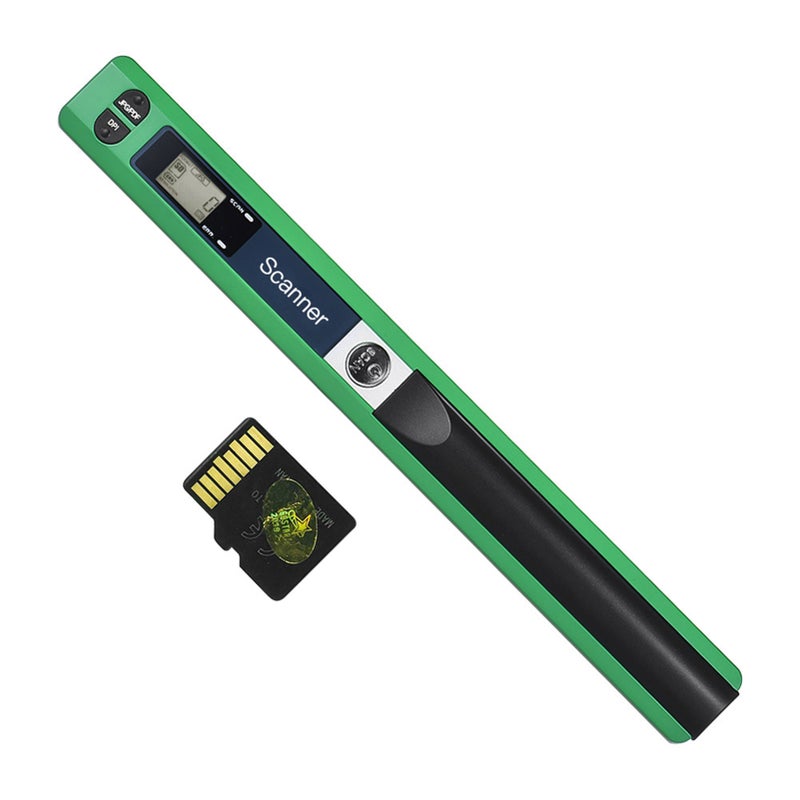Portable Handheld Wand Wireless Scanner A4 Size 900DPI JPG/PDF Formate LCD Display with Protecting Bag and 8GB TF Card  for Business Document Reciepts Books Images - Image 1
