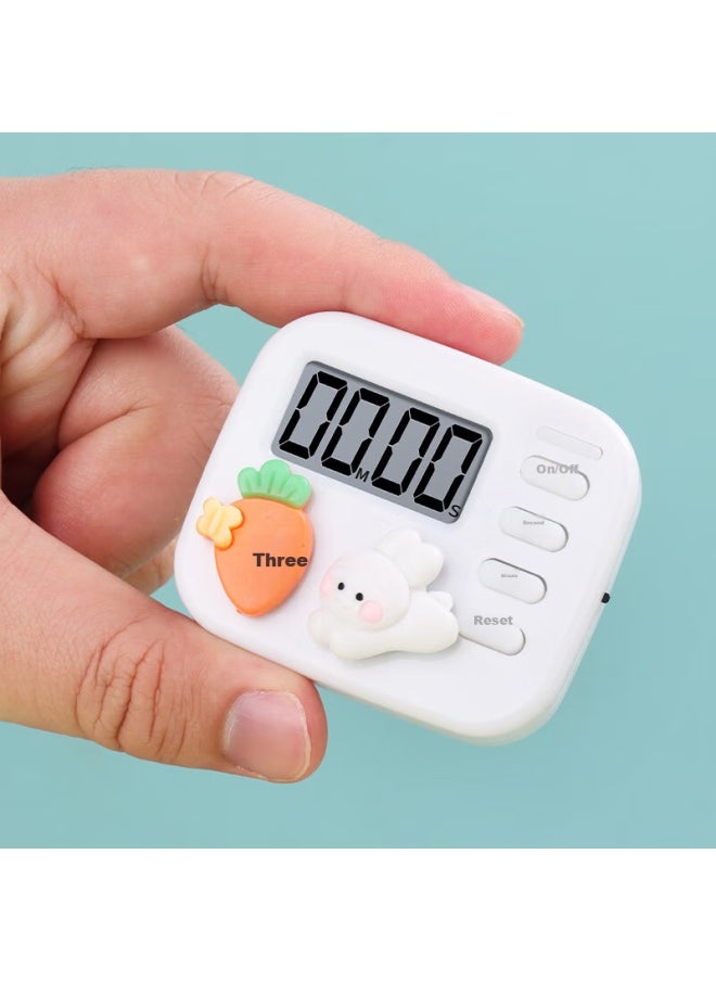 Bai Jie Baijie Kitchen Timer, Learning Timer, Countdown Timer, Reminder, Stopwatch, Magnetic Electronic Timer  - Image 4
