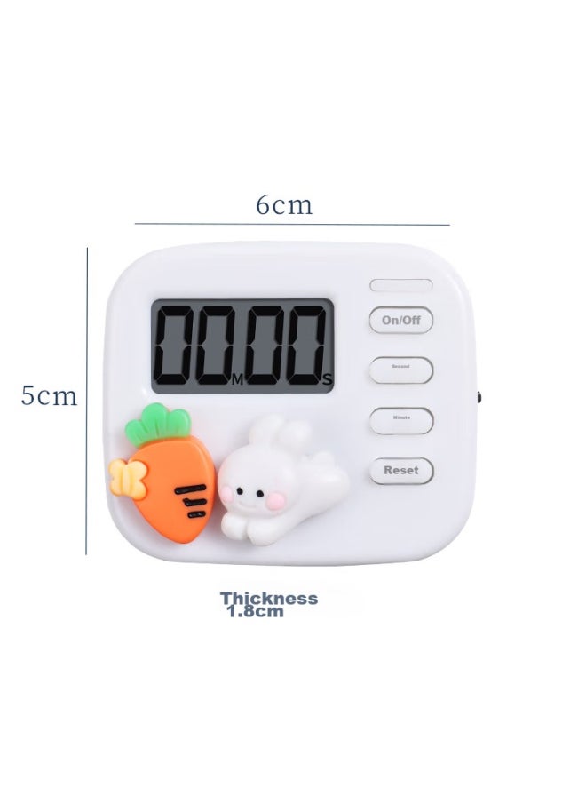 Bai Jie Baijie Kitchen Timer, Learning Timer, Countdown Timer, Reminder, Stopwatch, Magnetic Electronic Timer  - Image 2