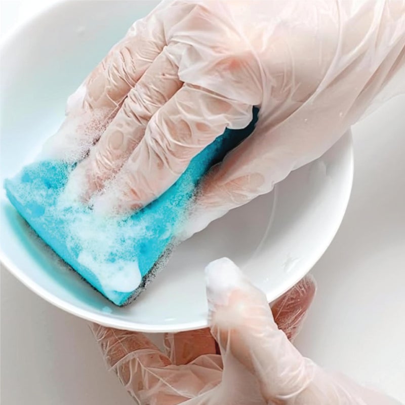 ForPro Professional Collection ForPro Disposable Vinyl Gloves, Clear, Industrial Grade, Powder-Free, Latex-Free, Non-Sterile, Food Safe, 2.75 Mil. Palm, 3.9 Mil. Fingers, Large, 100-Count (Pack of 10) - Image 5