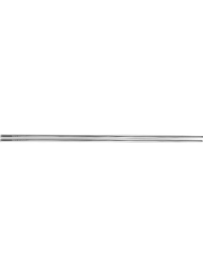 COOKER KING Chuidahuang 304 Stainless Steel Deep-Frying Chopsticks, Extended Household Hot Pot Non-Slip Chopsticks, Noodle Scooping Chopsticks, Heat-Resistant, One Pair - Image 1