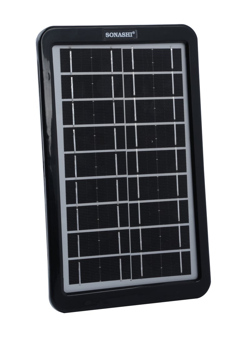SONASHI - Solar Panel  9V Working Voltage  High Quality and High Transmittance  Lightweight Portable  Multiuse Model for all Types of Small Power Appliances  Solar Plate SSP-903 - Image 1