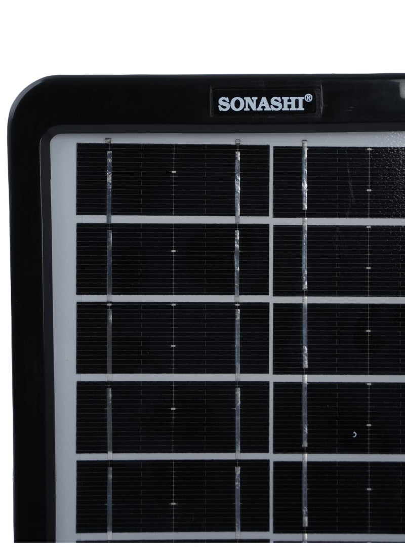 SONASHI - Solar Panel  9V Working Voltage  High Quality and High Transmittance  Lightweight Portable  Multiuse Model for all Types of Small Power Appliances  Solar Plate SSP-903 - Image 1