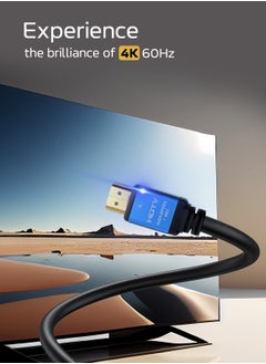 Tortox Tortox 4K 60Hz 2.0 HDMI Cable (2M), Ultra Speed HDMI 18Gbps, Supports 3D, Ethernet,1080P, Gold Plated Plug with Aluminum Shell Body For TV, Play Station, Computer, Monitor, Projector  - Image 2