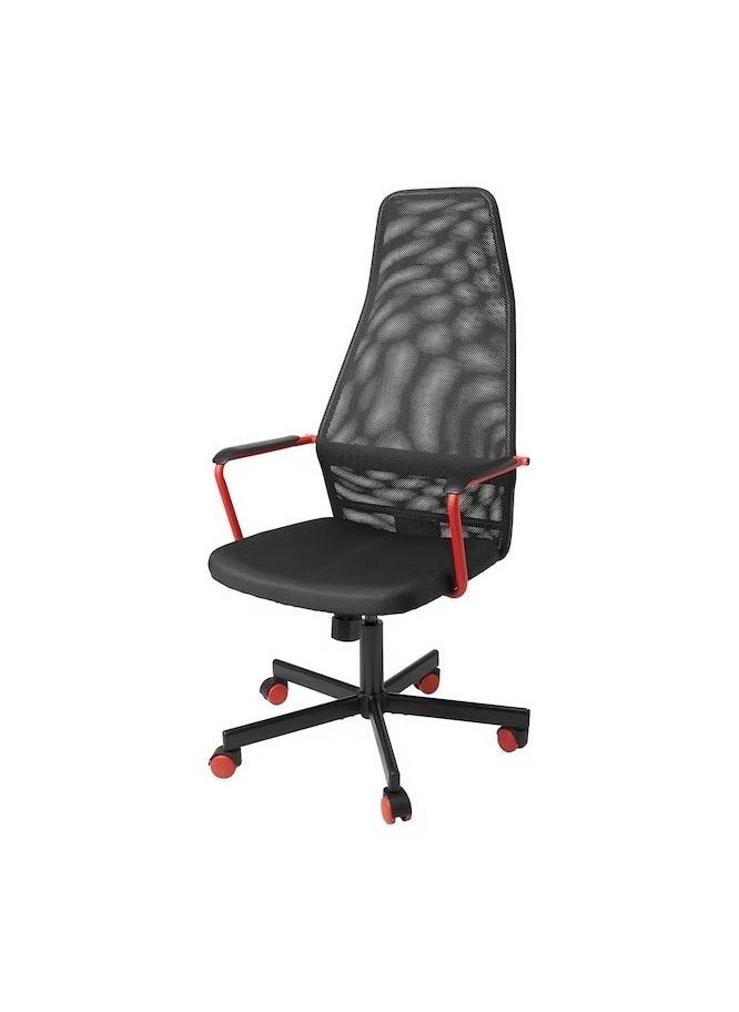 Generic - Steel Huvudspelare Gaming Chair Black 83x51x16 cm - Image 1