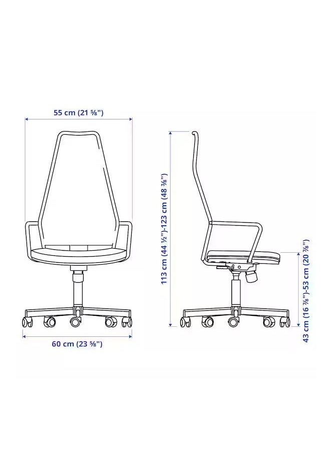 Generic - Steel Huvudspelare Gaming Chair Black 83x51x16 cm - Image 1