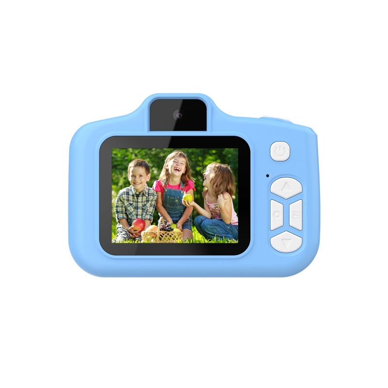 Kids Camera: 2.0 Inch IPS Screen, ABS Silicone Safe Drop-resistant Skin-friendly, HD Dual Cameras - One-touch Smart Focus, Built-in MP3 Playback, Educational Games for Children’s Photography & Daily P - Image 5