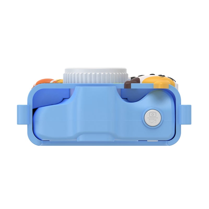 Kids Camera: 2.0 Inch IPS Screen, ABS Silicone Safe Drop-resistant Skin-friendly, HD Dual Cameras - One-touch Smart Focus, Built-in MP3 Playback, Educational Games for Children’s Photography & Daily P - Image 3