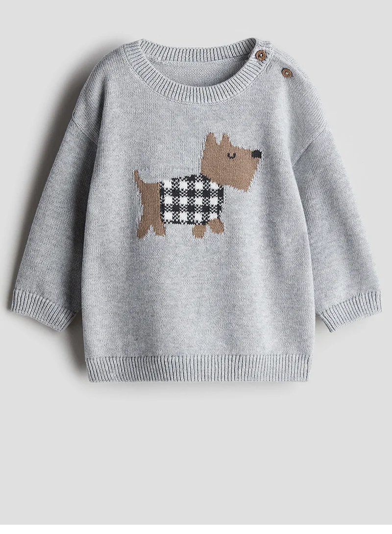 H&M Cotton-Knit Jumper