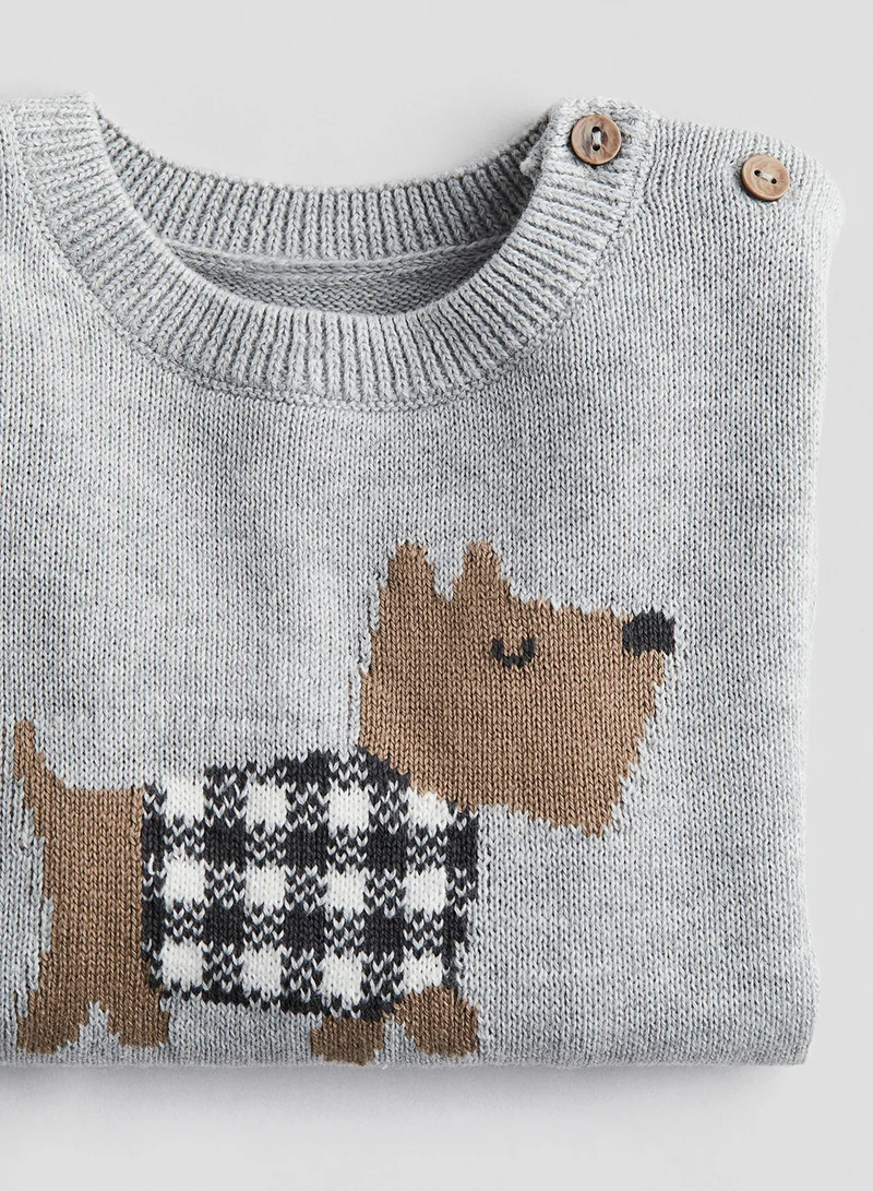 H&M Cotton-Knit Jumper