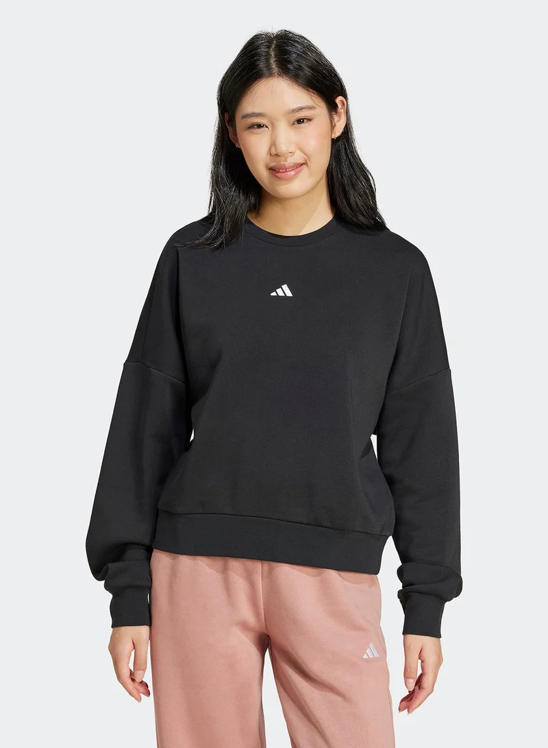 Adidas  Small Logo French Terry Hoodie for Women | Best Price UAE