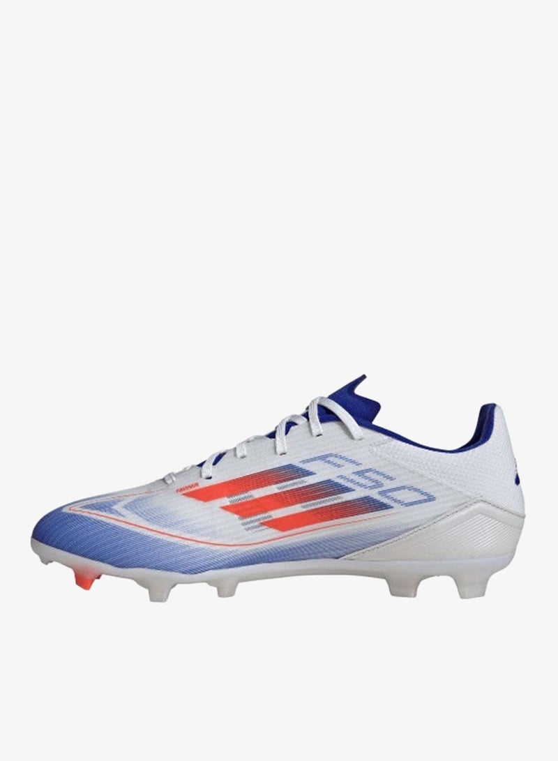 Adidas F50 League Fg/Mg White Football/Soccer Shoes - Image 4