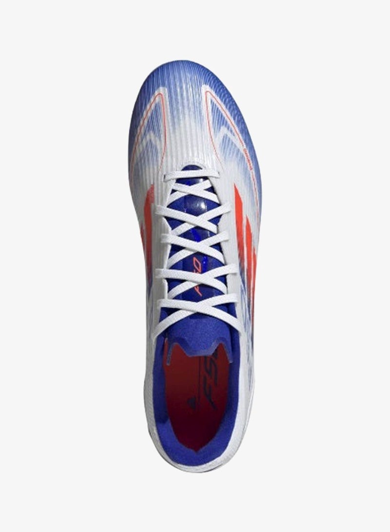 Adidas F50 League Fg/Mg White Football/Soccer Shoes - Image 2