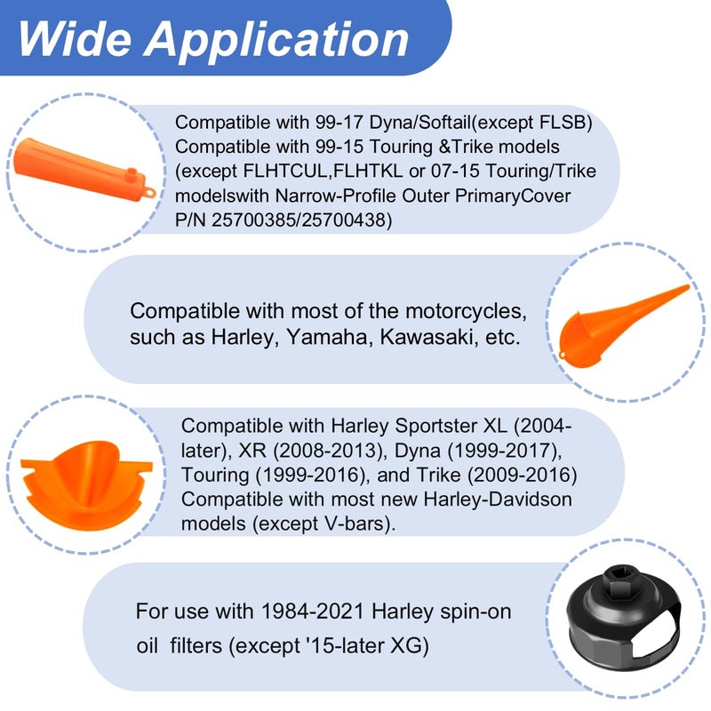Shonee Oil Change Kit for Harley - Image 3
