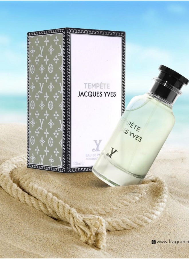 Fragrance World Fragrance World - Tempete Jacques Yves- Eau de Parfum - Perfume For Men, 100ml  - Image 2