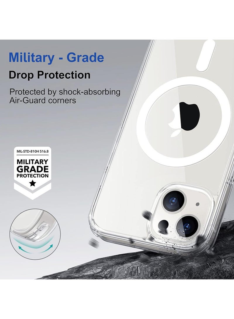 Protection Case Cover With Magsafe for Apple iPhone 13 Clear
