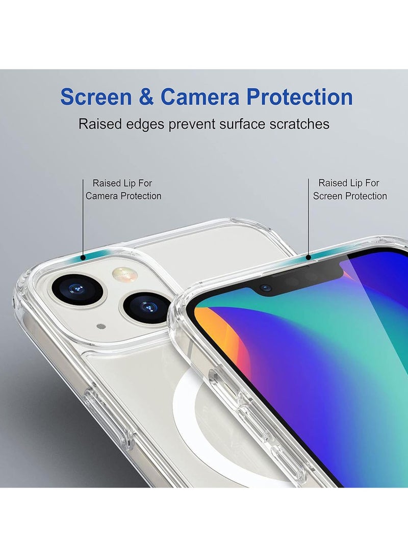 Protection Case Cover With Magsafe for Apple iPhone 13 Clear