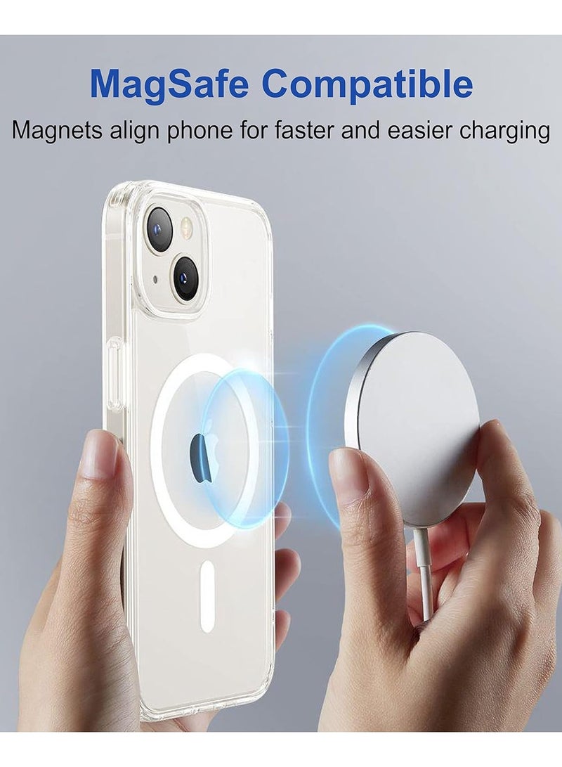 Protection Case Cover With Magsafe for Apple iPhone 13 Clear