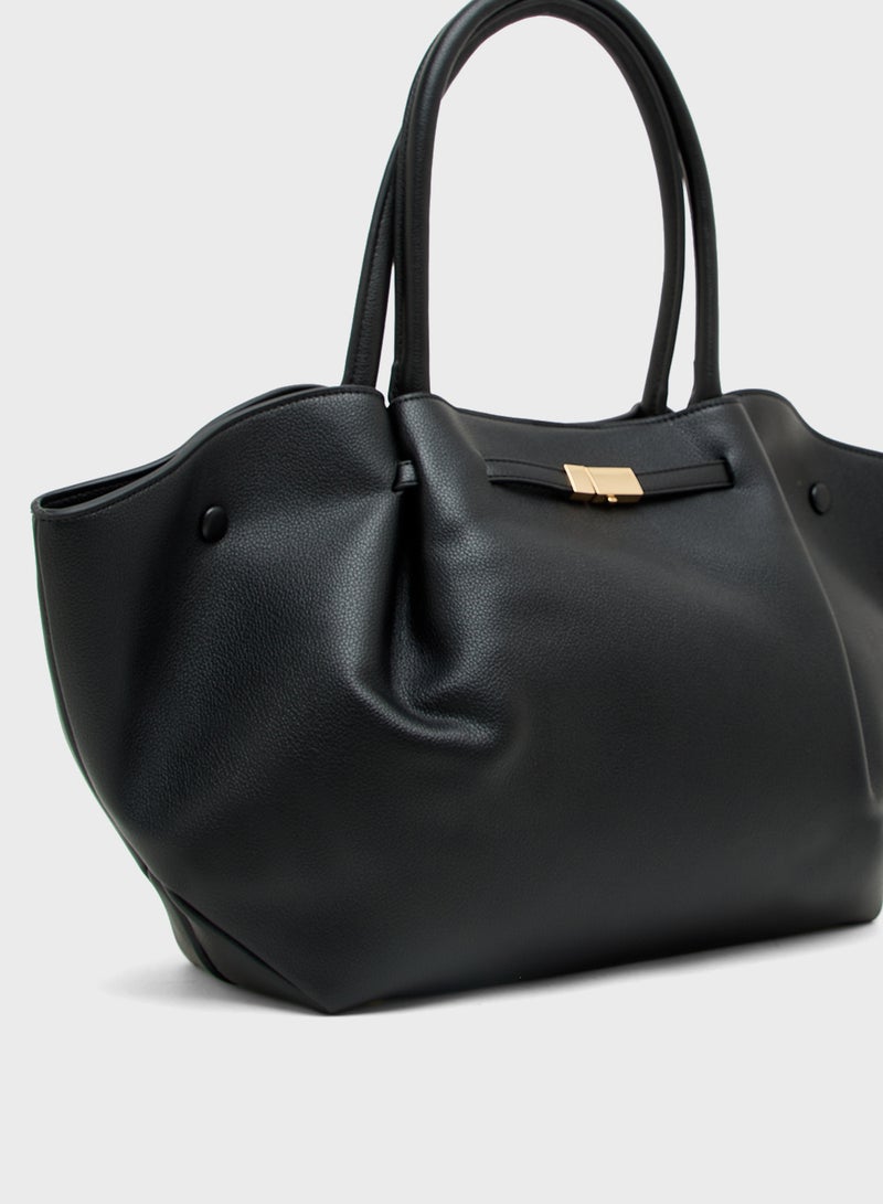 ELLA Scrunched Shoulder Bag - Image 4