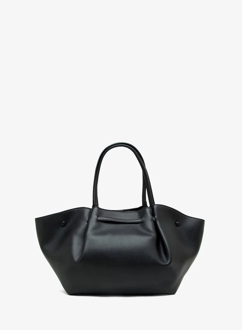 ELLA scrunched tote bag