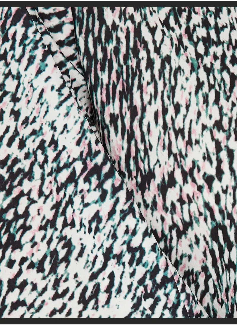 كوتون Snake Patterned Blouse