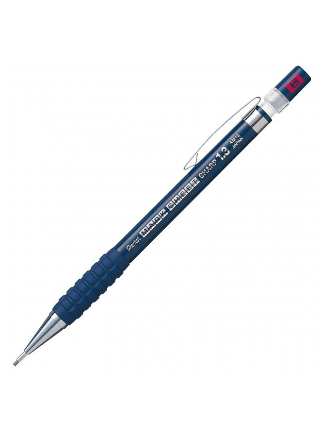 Pentel قلم رصاص ميكانيكي من بنتل، لورقة OMR، 1.3 مم، B (AM13-B) - Image 1