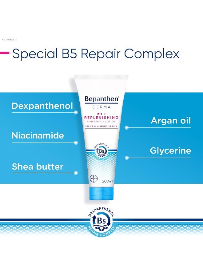 Bepanthen Bepanthen DERMA Replenishing Body Lotion 200ml - Image 2