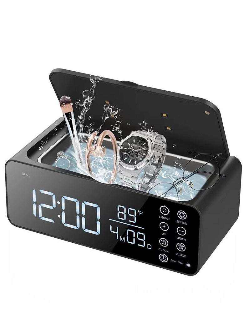 M MIAOYAN Ultrasonic Jewelry & Eyeglass Cleaner | Auto Cleaning with UV Sterilization | Compact & Portable  - Image 1